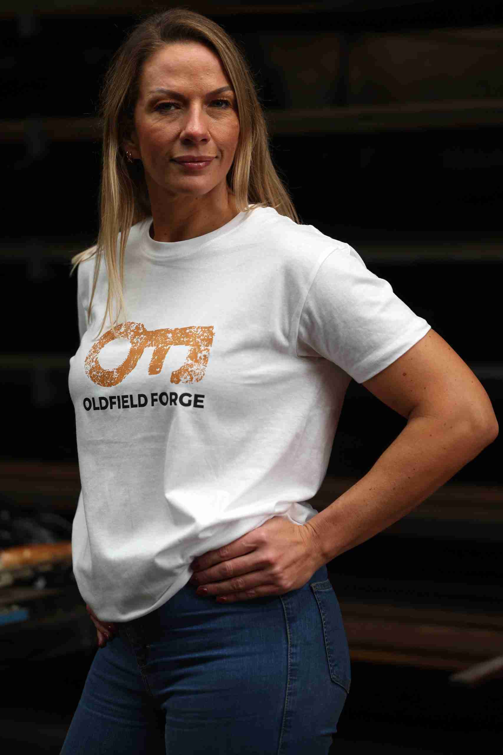 White Oldfield Forge T-shirt
