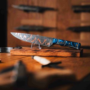 Damascus Cu-Mai Chefs Knife
