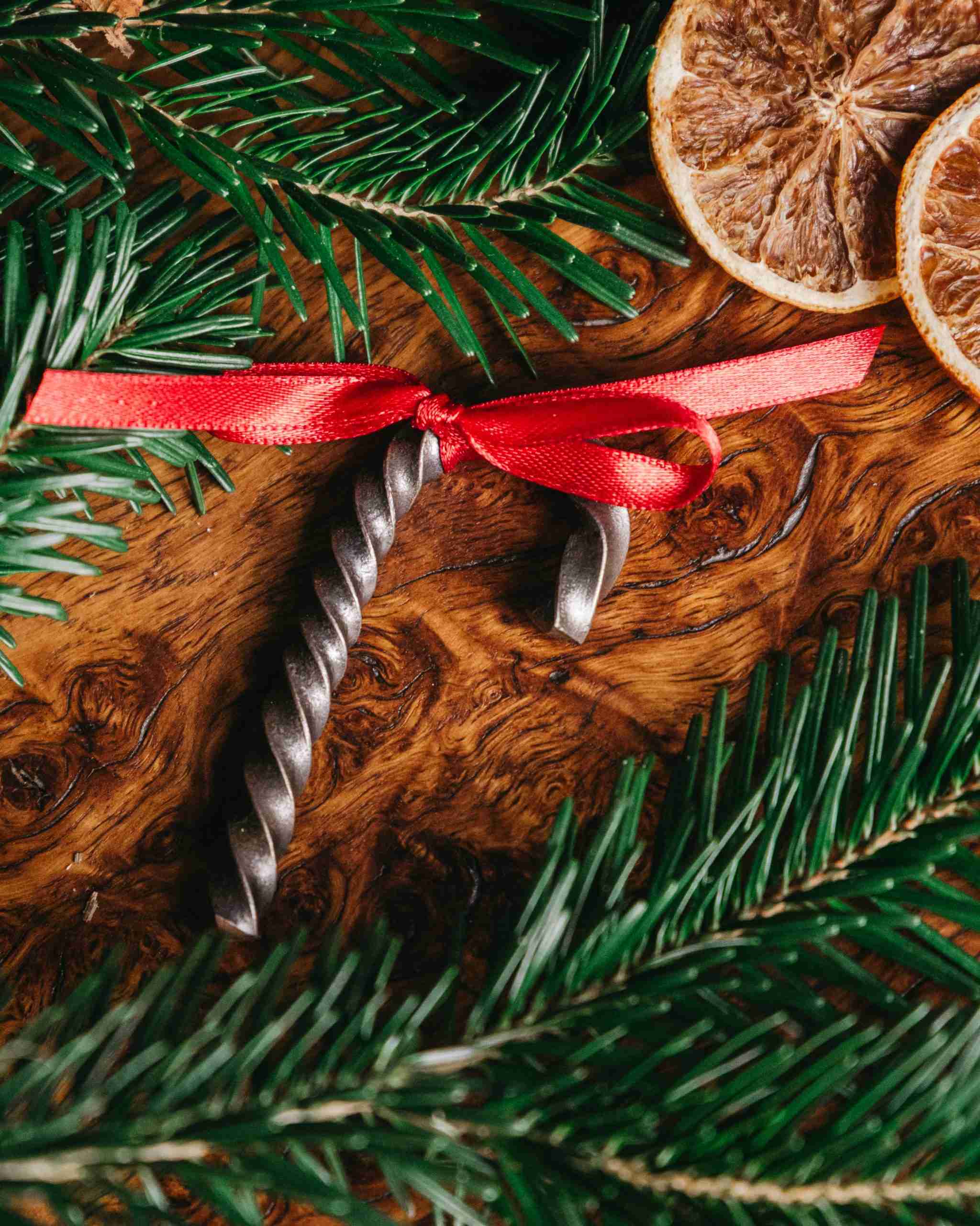 Forged Christmas Candy Cane Decoration