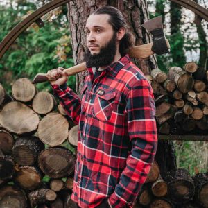 Oldfield Forge Lumberjacket (Stormy Red)