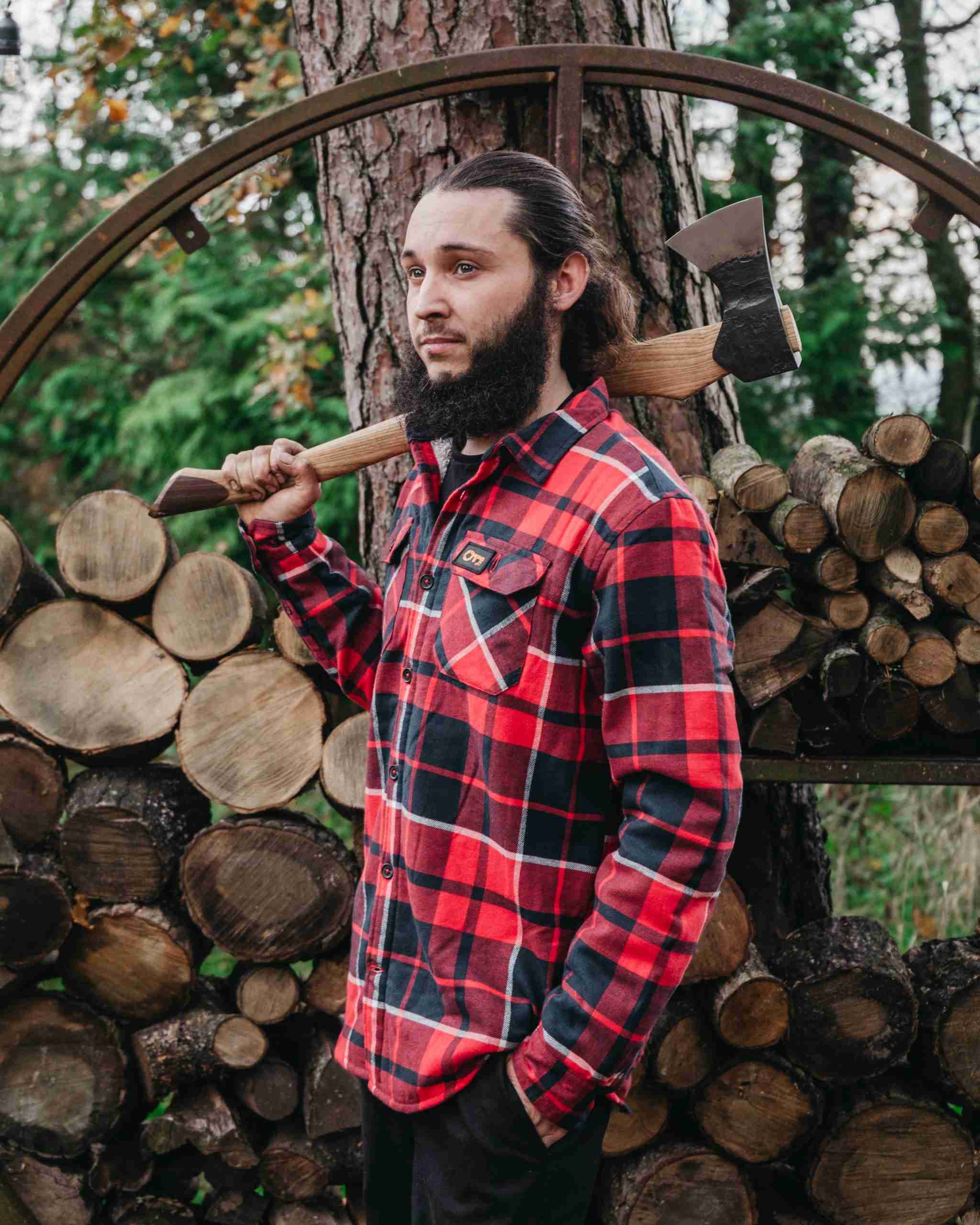 Oldfield Forge Lumberjacket (Stormy Red)