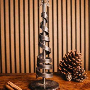 Hand Forged Metal Christmas Tree