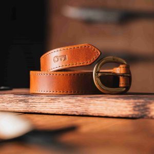 Tan Leather Oldfield Forge Belt