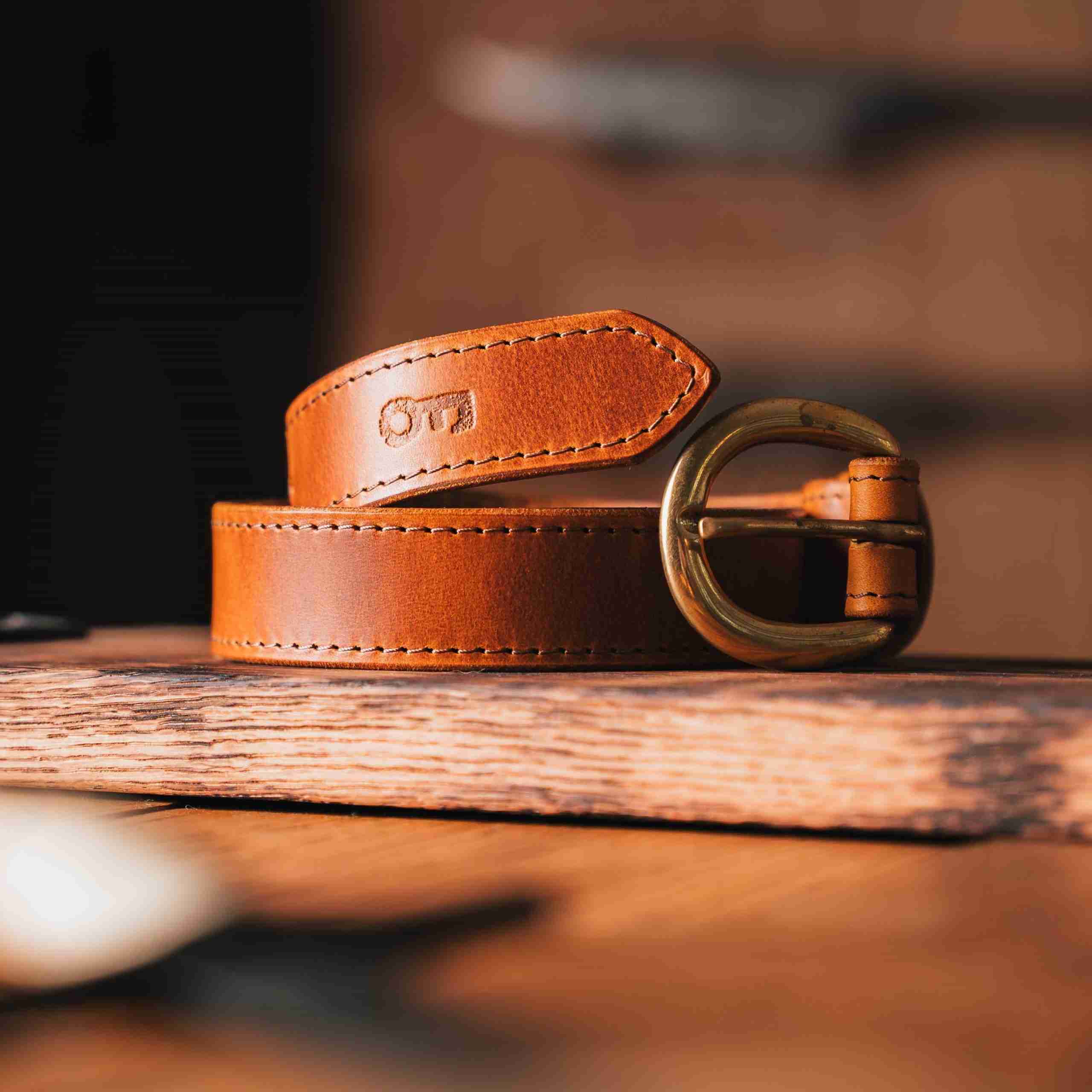 Tan Leather Oldfield Forge Belt