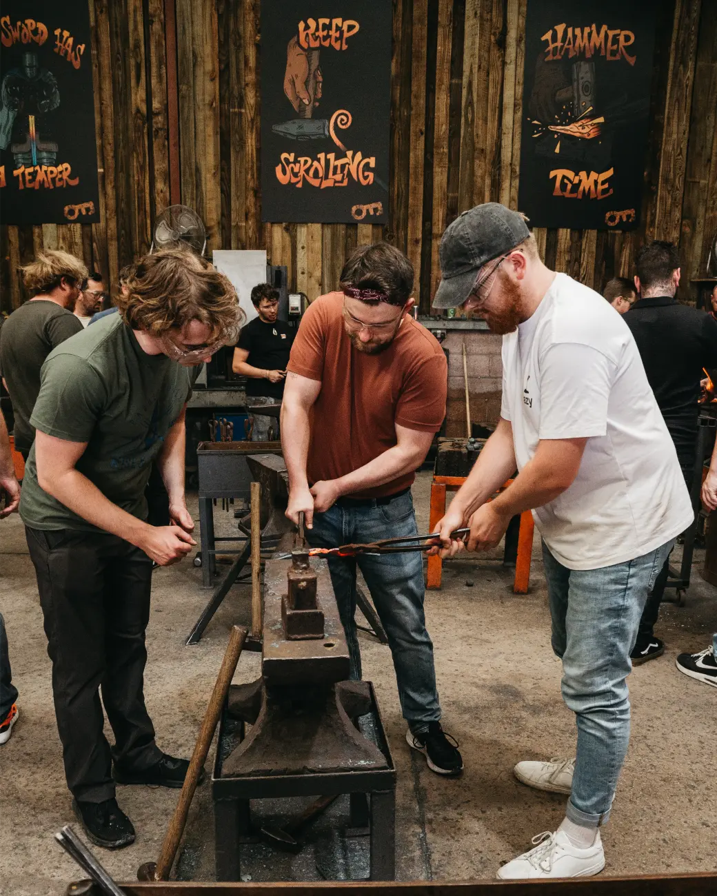 Oldfield Forge | Sword Making For Groups Blacksmithing Experience