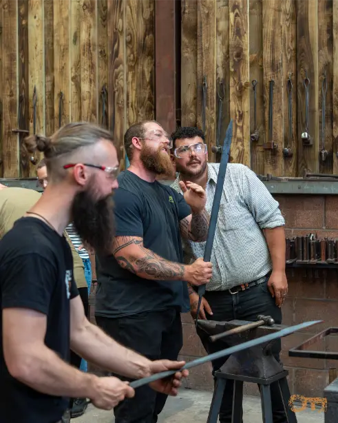 Oldfield Forge | Sword Making For Groups Blacksmithing Experience