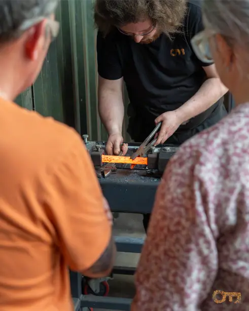 Oldfield Forge | Damascus Knife Making Blacksmithing Experience