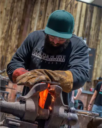 Oldfield Forge | Axe Making Blacksmithing Experience